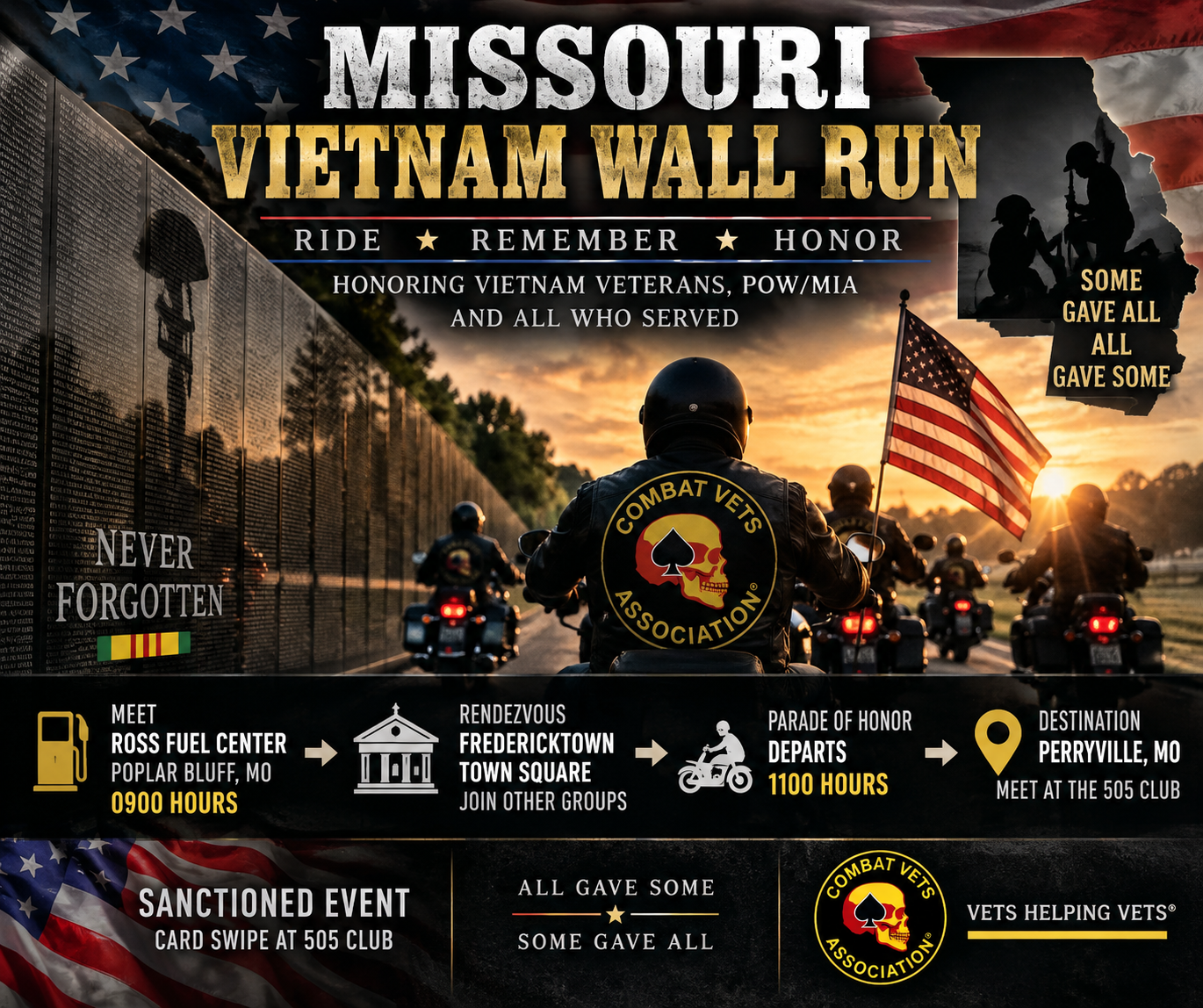 Missouri Vietnam Wall Run